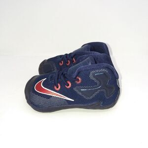 Nike LeBron XIII CBV Basketball Sneakers‎ Shoes Infant Size 3 C Blue, Red